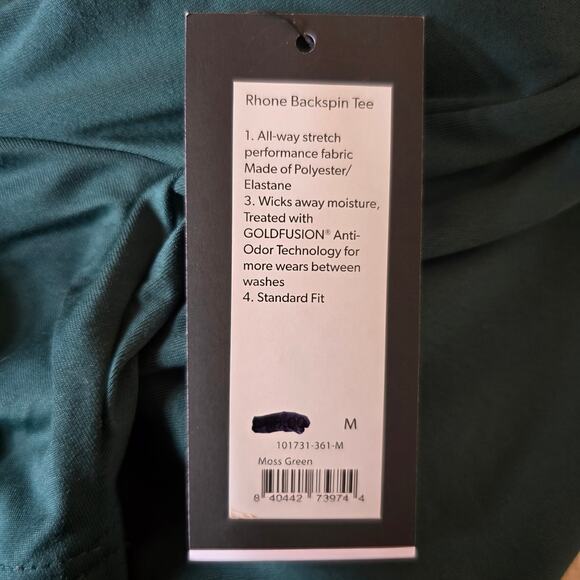 Rhone Backspin Performance Tee - Picture 8 of 13